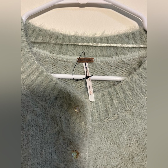 Free People | Celeste Cardi - Seafoam - Picture 9 of 9